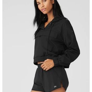 SOLD! Alo Yoga International Anorak Hoodie